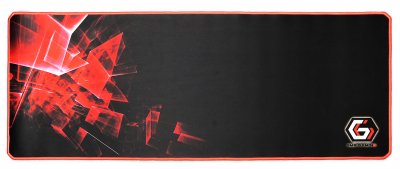 GEMBIRD Tapis de souris gamer  compatible - xl (noir/rouge)