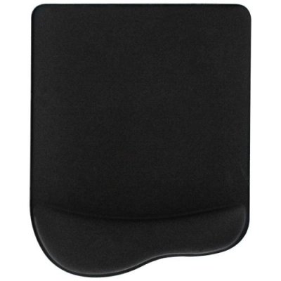 INLINE Tapis de souris  avec repose-poignet en gel 235x185x25mm noir 