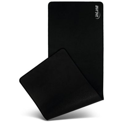 INLINE Tapis de souris  Mouse pad XL, noir, 900x400x2mm 