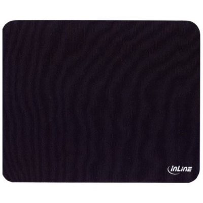 INLINE Tapis de souris &reg; recycl&eacute; 230x190x2.5mm noir