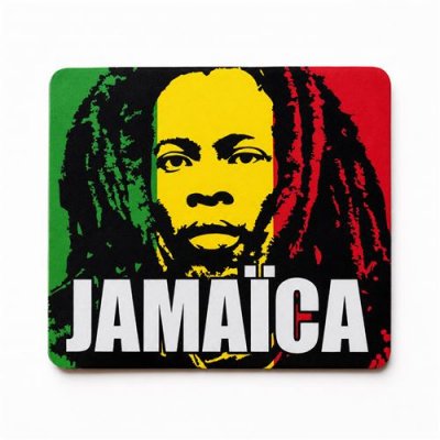JAMAïCA Tapis de souris Jamaica Portrait
