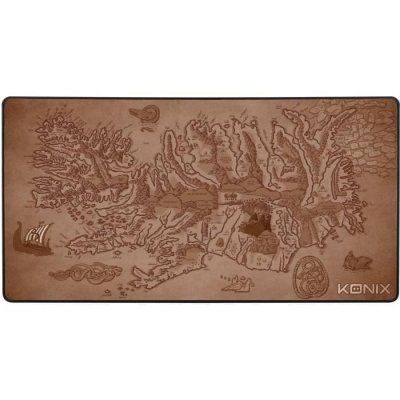 KONIX Tapis de souris  Drakkar Arnafelds XXL 