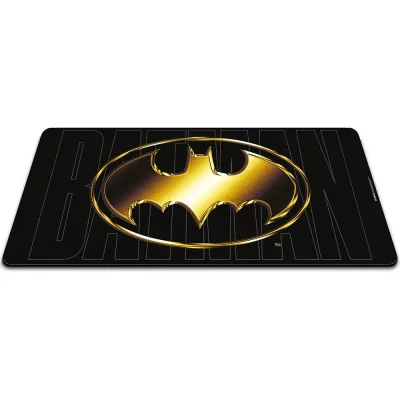 STOR Tapis de souris XL -  - Batman - R&eacute;utilisable - Sans BPA - Noir