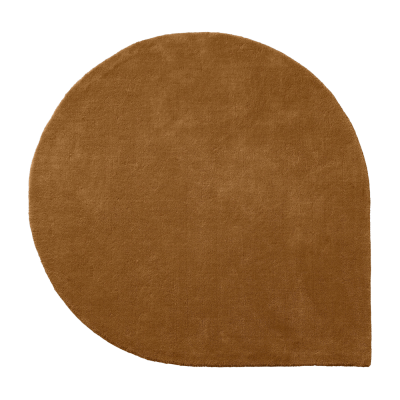 AYTM Tapis en laine moutarde 130 x 160 cm Stilla - 