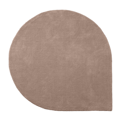 AYTM Tapis en laine rose 130 x 160 cm Stilla - 