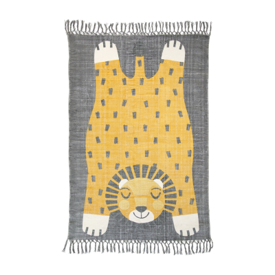 NATTIOT Tapis enfants multicouleur rectangulaire, l.110 x L.170 cm coton Baba