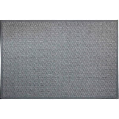 OVIALA Tapis ext&eacute;rieur gris rectangulaire, l.120 x L.180 cm Outdoor