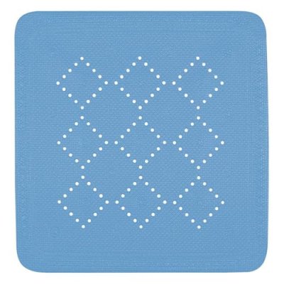 SPIRELLA Tapis Fond de baignoire pvc alaska 91x36cm Blanc - Blanc - 