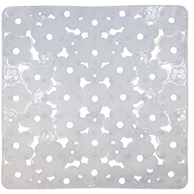 ID MAT Tapis fond evier fleurs cristal 32X32 -id Group FONEVFLEU323230