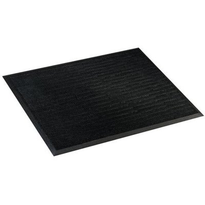 PAPERFLOW Tapis grattant d'ext&eacute;rieur &agrave; picots 80 x 100 cm - noir