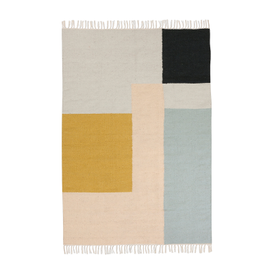 FERM LIVING Tapis L Kelim Graphique - 