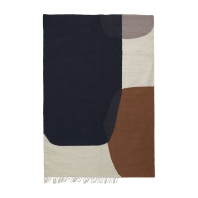 FERM LIVING Tapis motifs g&eacute;om&eacute;triques 200 cm Kelim Rug - 