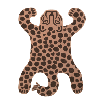FERM LIVING Tapis Safari l&eacute;opard - 