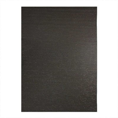 THE DECO FACTORY Tapis scintillant pour int&eacute;rieur-ext&eacute;rieur noir 120x170
