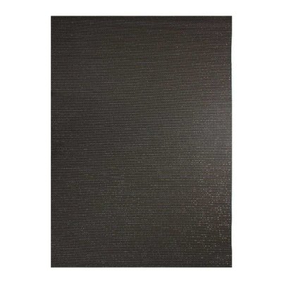 THEDECOFACTORY Tapis scintillant pour int&eacute;rieur-ext&eacute;rieur noir 160x230