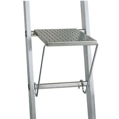 CENTAURE Taquet repose-pieds pour &eacute;chelle - Aluminium - 24x25,5cm