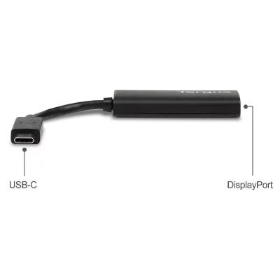 TARGUS  Adaptateur USB-C pour DisplayPort - Noir