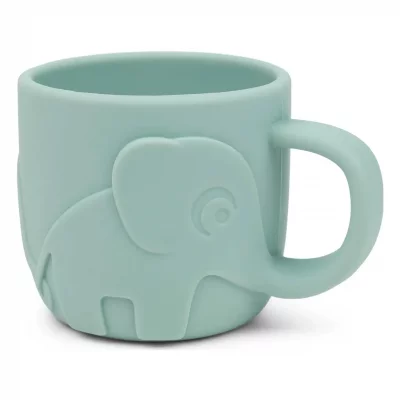 DONE BY DEER Tasse B&eacute;b&eacute; En Silicone Peekaboo Elphee Blue - 