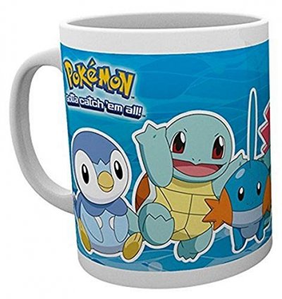 GENERIQUE Tasse de ceramique Pokemon Partenaires dans le eau