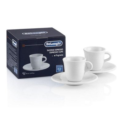 DELONGHI Tasse  Set de tasses en c&eacute;ramique pour expresso