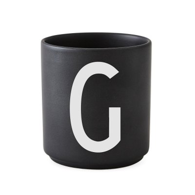 DESIGN LETTERS Tasse noire  -  - Noir - G
