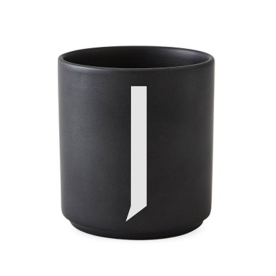 DESIGN LETTERS Tasse noire  -  - Noir - J