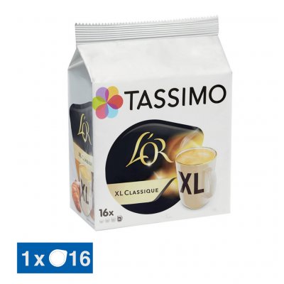 TASSIMO  Capsules de caf&eacute;  L'Or XL Classique - Paquet de 16