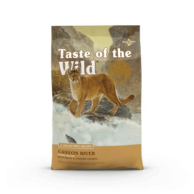 TASTE OF THE WILD  Canyon River Feline avec Truite et Saumon fum&eacute; 2 kg