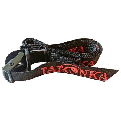 TATONKA  Courroie ST-18 mm/1,5 m Sangle de Serrage Uni, Noir, 150 x 1,8 cm