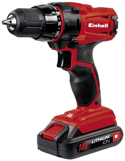 EINHELL TC-CD 18-2 Li 4513846 Perceuse-visseuse sans fil 18 V 1.5 Ah Li-Ion + batterie