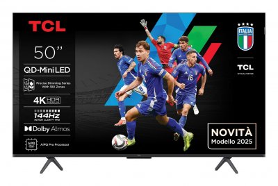 TCL  50C69K TV 127 cm (50 ) 4K Ultra HD Smart TV Wifi M&eacute;tallique - Neuf