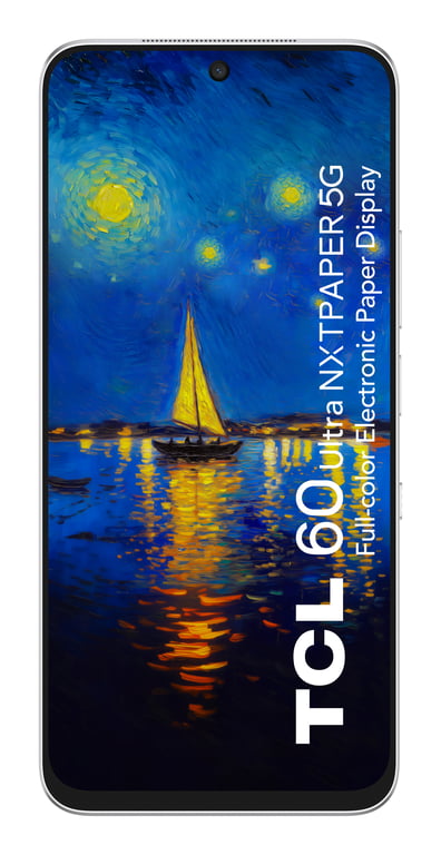 TCL  60 Ultra NXTPAPER (5G) 512 Go, Blanc - Neuf