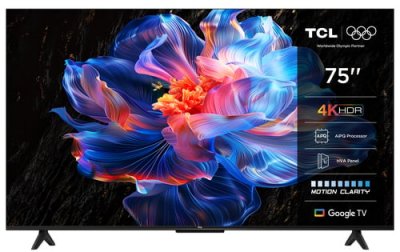 TCL  75P69K TV 190,5 cm (75 ) 4K Ultra HD Smart TV Wifi Noir - Neuf
