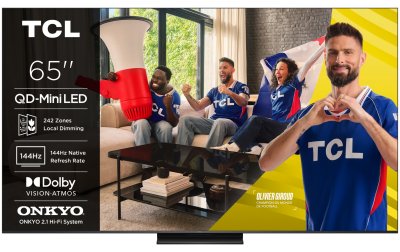 TCL  C6k Pro 65c6k Pro 165,1 Cm (65"") 4k Ultra Hd Smart Tv Wi-fi Nero 1000 Cd/m&sup2;