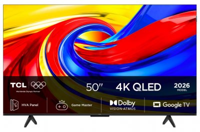 TCL  P7L 50P7L TV 127 cm (50 ) 4K Ultra HD Smart TV Wifi Noir 400 cd/m&sup2; - Neuf