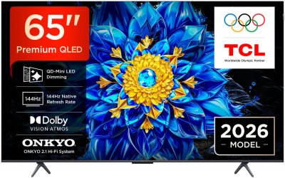 TCL  P8L 65P8L TV 165,1 cm (65 ) 4K Ultra HD Smart TV Wifi Noir 450 cd/m&sup2; - Neuf