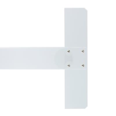 MINERVA T&eacute; &agrave; t&ecirc;te fixe viss&eacute;e 2 bords antitaches 65cm