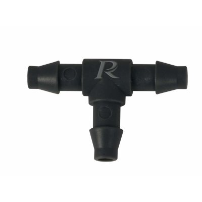 RIBIMEX Te cannele pour tuyau diametre6mm par 10, pra-mib-0051 PRA/MIB.0051