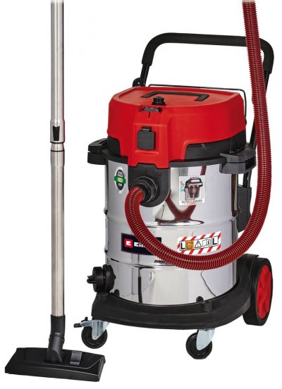 EINHELL Te-vc 2350 sacl 2342475 1600w 50l bidon cartouche tapis hepa rouge