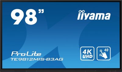 IIYAMA Te9812mis-b3ag touch 98'' uhd TE9812MIS-B3AG 