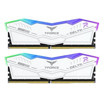 TEAM GROUP  delta white rgb ddr5 6000mhz 32gb 2x16gb cl38