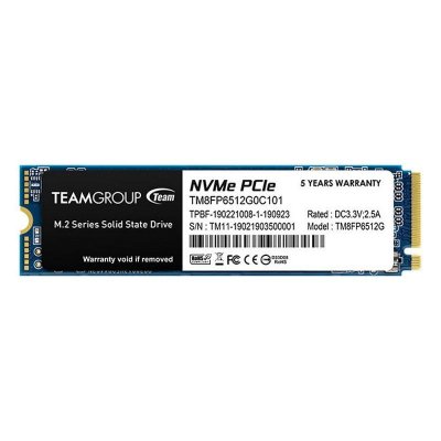 TEAM GROUP  MP33 M.2 512 GB PCI Express 3.0 3D NAND NVMe