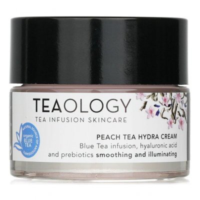 TEAOLOGY  Cr&egrave;me hydratante pour le visage au th&eacute; &agrave; la p&ecirc;che 50 ml