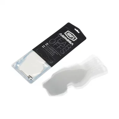 100% Tear-off  pour masque Armega transparent (lot de 20)