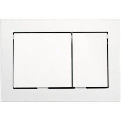 TECE  base Plaque de commande double touche, Blanc (9240700)