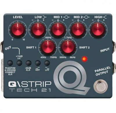 TECH21 Tech 21 QStrip - Pr&eacute;-ampli basse et guitare