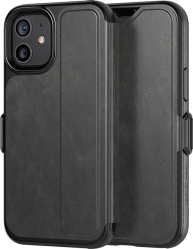 TECH21  - Coque Evo Wallet iPhone 12 Mini - Noire