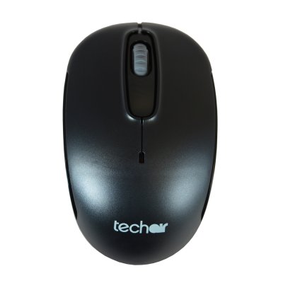 TECHAIR  taxm410r rat&oacute;n &oacute;ptico inal&aacute;mbrico negro
