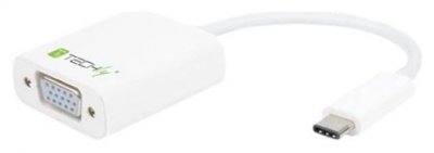 IC INTRACOM Techly C&acirc;ble convertisseur adaptateur USB 3.1&nbsp;type C M vers VGA F