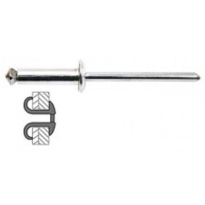 TECHMAN  - Rivet graf ou eclates 4,8x18(25)7631847